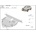Scut Motor - Румъния Метална кора под двигател toyota corolla от 2004 до 2007 e12 (73514)