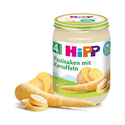 Hipp пюре БИО Пащърнак с картофи - 190 г