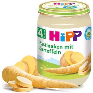 Hipp пюре БИО Пащърнак с картофи - 190 г