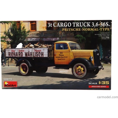 Miniart Opel 3t Cargo 3 6 Truck 2 assi 1940 / 1:35