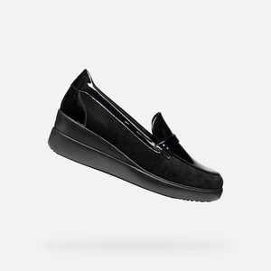 Geox Черни дамски мокасини Geox Stardust Geox | Cheren | ЖЕНИ | 36