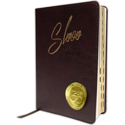 Biblia, ekumenický preklad, 2020, tmavohnedá, s indexmi. Slovo na cestu životom