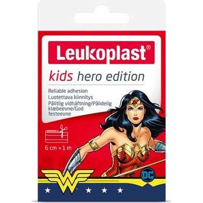 LEUKOPLAST KIDS HERO náplasť na rany, 6 cm x 1 m, pás 1 ks
