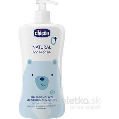 Chicco detský šampón na telo s Aloe Natural Sensation 500 ml