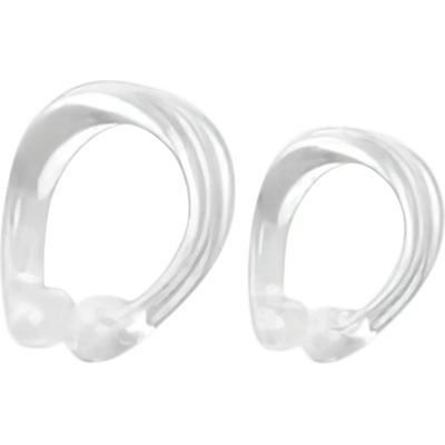 Силиконов пръстен за глава - забавяне на еякулацията (прозрачен)