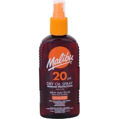 Malibu Dry Oil Spray SPF20 водоустойчив слънцезащитен спрей 200 ml