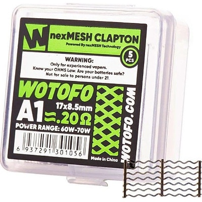 Wotofo nexMesh pro Profile RDA Clapton A1 0,2ohm