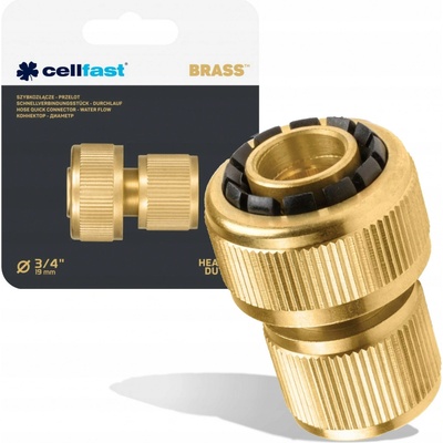 Cellfast rychlospojka 3/4" mosaz 52-835