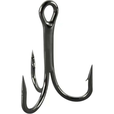 GAMAKATSU Trojháček Treble 18 Black vel.1 6 ks
