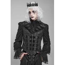 Devil Fashion vesta Gothic čierna