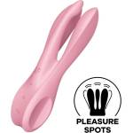 Satisfyer Розов вибратор Satisfyer Threesome 1