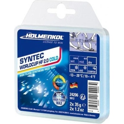 Holmenkol Syntec WorldCup HF 2.0 Cold 2x35 g – Zboží Dáma