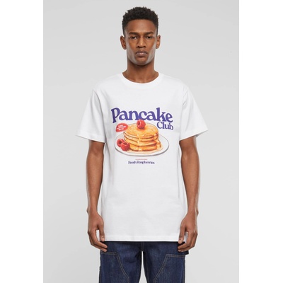 Mister Tee Тениска Pancake Club Tee white XXLUB-MT3139-00220 - Тъмносив, размер XL