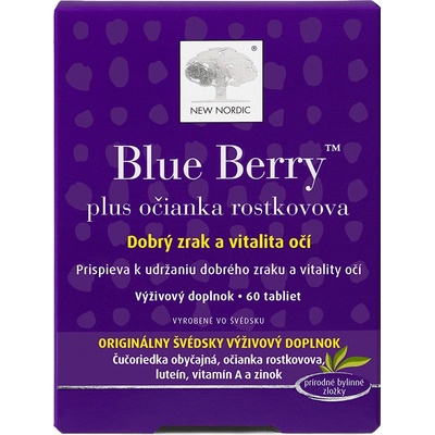 New Nordic Blue Berry 60 tabliet