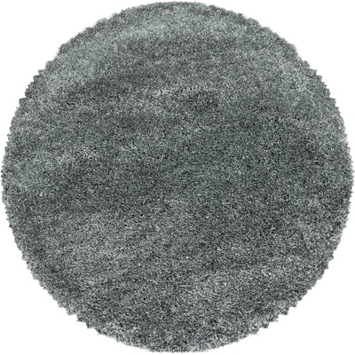 Ayyildiz Сив кръгъл килим ø 160 cm Fluffy - Ayyildiz Carpets (FLUFFY1601603500LIGHTGREY)
