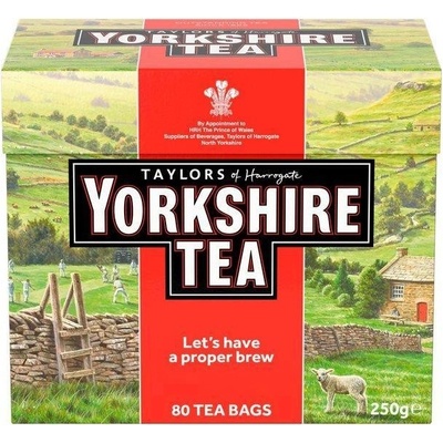 Yorkshire Tea 80 Tea Bags Černý sáčkový čaj 80 ks 250 g