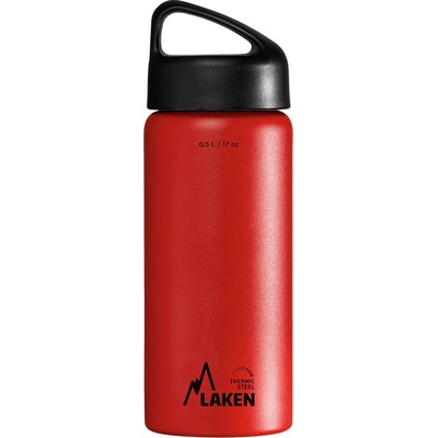 Laken Termoláhev ocel Classic 500 ml červená