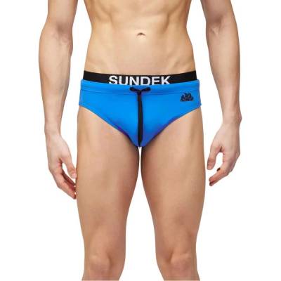 Sundek Бански гащета Sundek Logo swimming brief - Blue (Ocean 01)