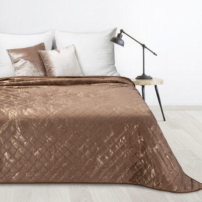 Takoy DESIGN 91 přehoz na postel LUIZ ze sametu zdobený mramorovým vzorem-HF-459027 170 x 210 cm