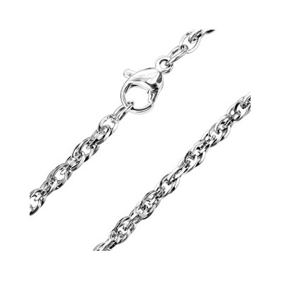 Šperky4U Ocelový řetízek s propojenými očky OPE1296-015-45