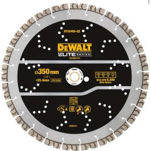 DEWALT - Диамантен режещ диск за твърди материали 350x25, 4 мм DT20465 (DT20465)