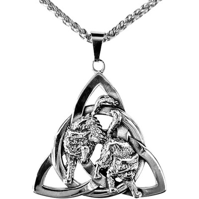 imago Přívěsek Viking Triquetra a vlci FC59188X