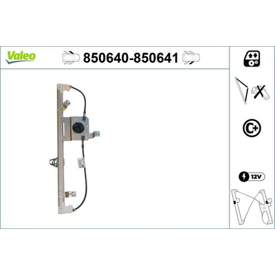 Zvedací zařízení oken VALEO 850641
