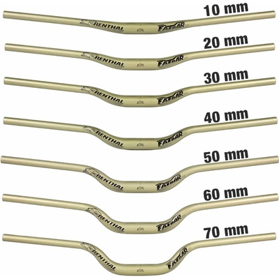 Řidítka Renthal FatBar V3 31,8 / 800 mm AluGold – Zboží Dáma