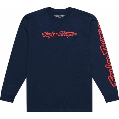Troy Lee Designs TLD tričko Signature Navy