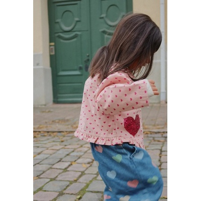 Konges Sløjd Детско памучно яке Konges Sløjd NOLA SEQUIN SHIRT JACKET GOTS (KS103948.9BYA)