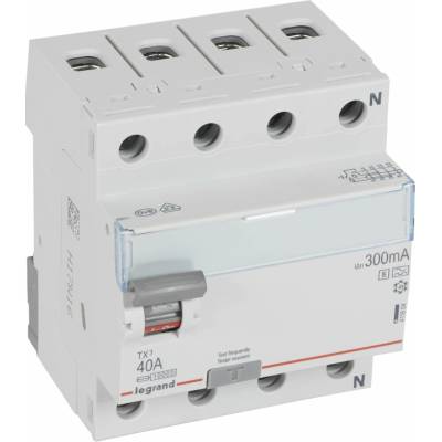 Legrand 40A/300mA/4p/A,S 411804