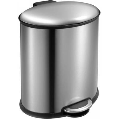 EKO-Europe EKO Кош за отпадъци с педал ELLIPSE- 20 литра - мат (EKO 932520 - Matt s/s)