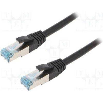 Logilink CQ6135S Patch, PUR Cat.6A S/FTP, 40m, černý