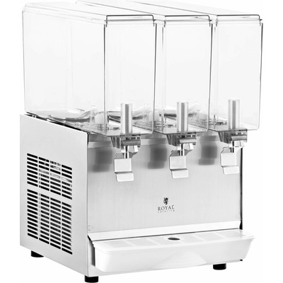 Royal Catering Dávkovač nápojů 3 x 10 l systém chlazení RC-JDD03