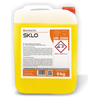Argon Sklo přípravek na mytí sklad 6 kg