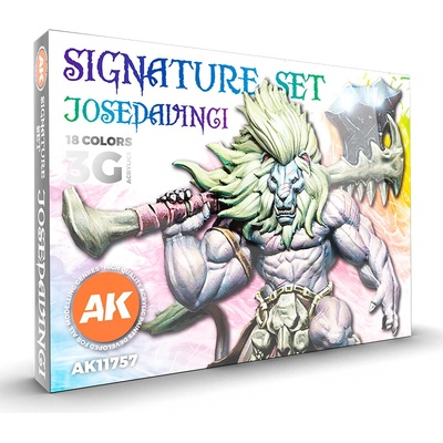 AK 3G Acrylic Josedavinci Signature Set