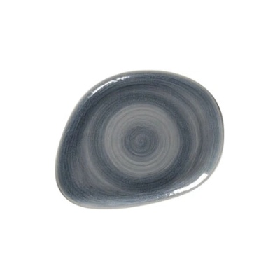 RAK Porcelain Spot tanier plytký 22 x 16,5 cm sivomodrý SJDFLFP22-12