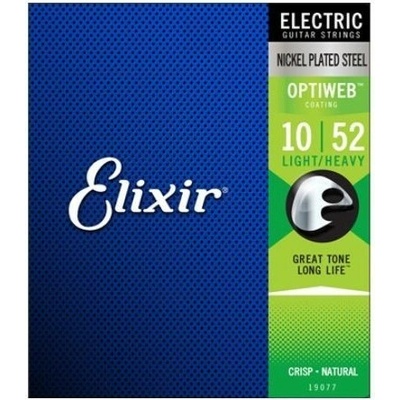 Elixir Nickel Plated Steel with OPTIWEB Coating – Light/Heavy