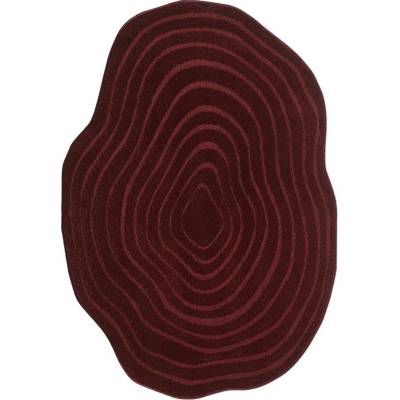 ESTE Бордо килим 160x230 cm Pebble - ESTE (08070A RED)