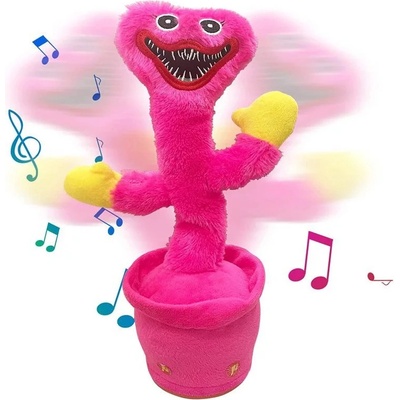 Huggy Wuggy plyšová hračka tančící a mluvící modrá