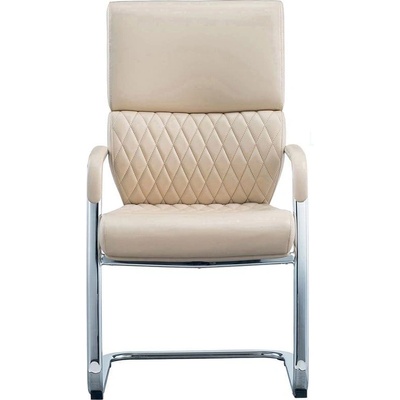 RFG Посетителски стол RFG GRANDE M, екокожа, метална основа, до 150 kg, бежов, (4010100238)