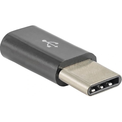 Akyga AK-AD-46 USB 2.0 USB B micro zásuvka USB C vidlice niklovaný