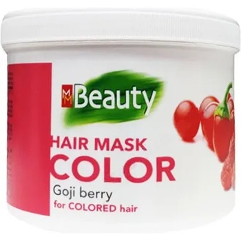 Image 1 of MM Beauty Маска за боядисана коса с екстракт от годжи бери 500мл