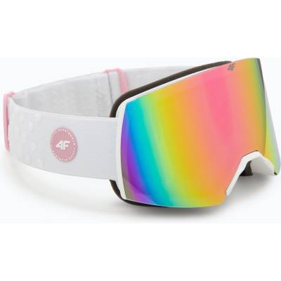 4F Детски скиорски очила 4F F040 white/multicolour