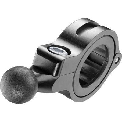 Hliníkový úchyt na řídítka nebo zrcátko pro pouzdra Interphone s 17 mm kloubem