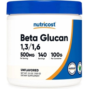Nutricost Имунитет - Бета Глюкани 1.3/ 1.6 g, 100 g прах (67058 (266101) NC)