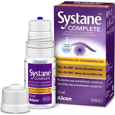 Systane Complete zvlhč. oční kapky 10 ml – Zboží Mobilmania