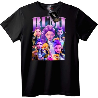 NOONEBRAND Тениска RUMI Герои - 2XL, Black