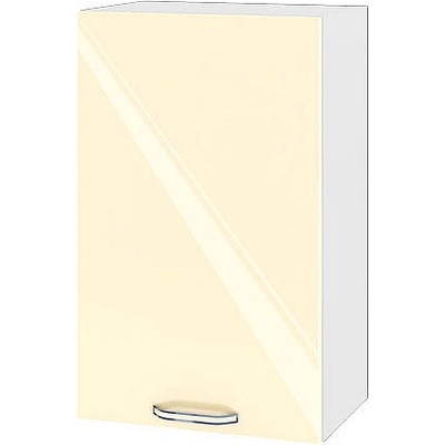 ИРИМ Горен кухненски шкаф Сити БФ-Бежово гланц-05-6 45 см