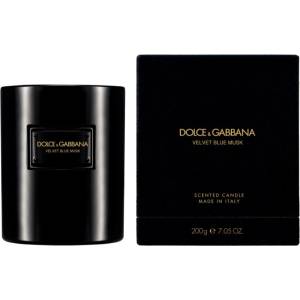 Dolce&Gabbana Velvet Blue Musk Scented Candle ароматна свещ 200 гр